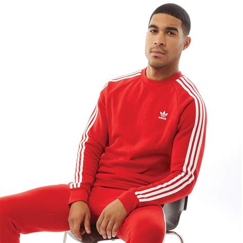 adidas sweater rood heren|adidas trui heren.